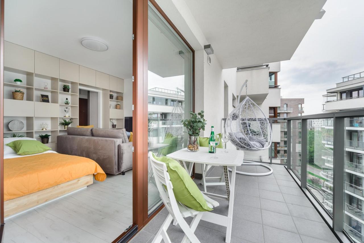 Modern Studios Near Arkadia Center Varšava Exteriér fotografie